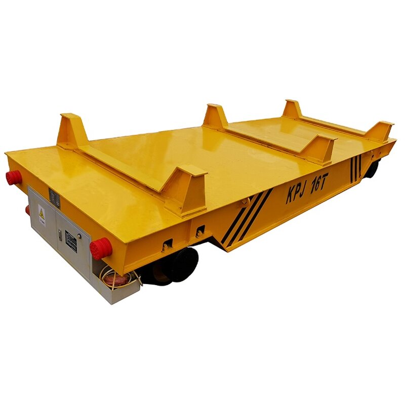 Transfer Trolley Manufacturer - 5 Ton 10 Ton for Casting Factory Battery Operated Rail Cart