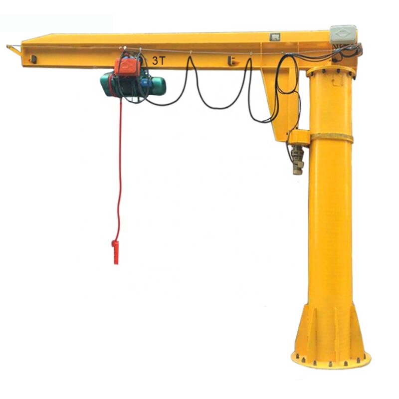 Jib Crane Manufacturer - CE Certified 1 Ton MD1 Model with Pendant Control Single Speed