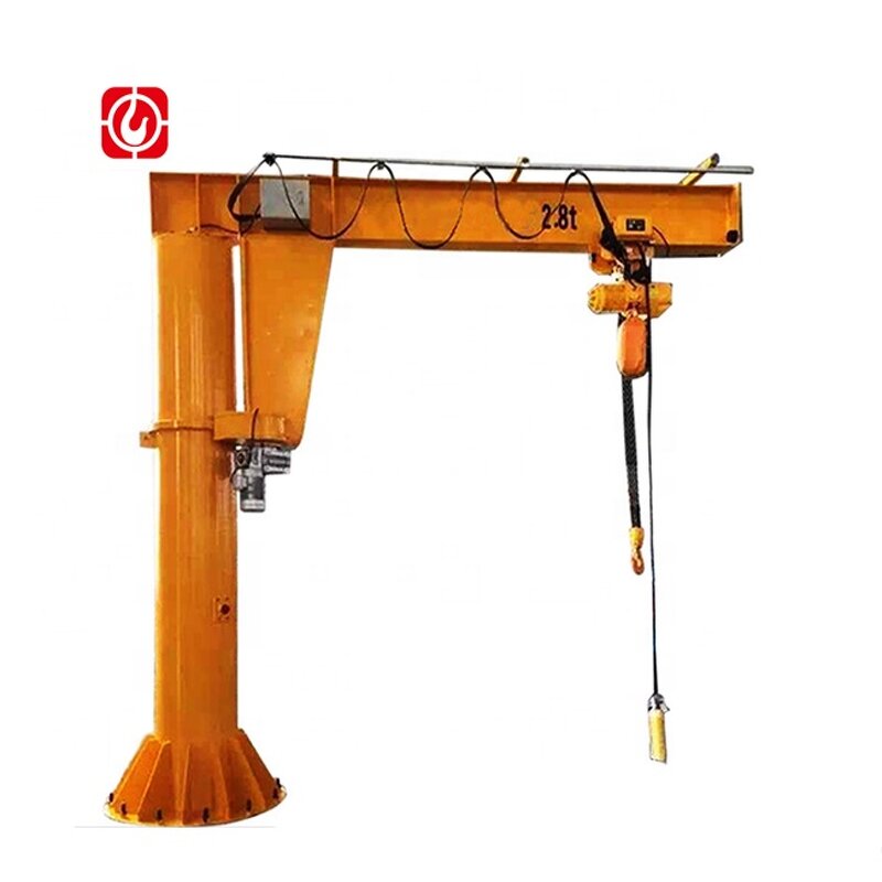 Jib Crane Manufacturer - CE ISO Certified 0.5 Ton with Wireless Remote Control Single/Dual Speed 220V