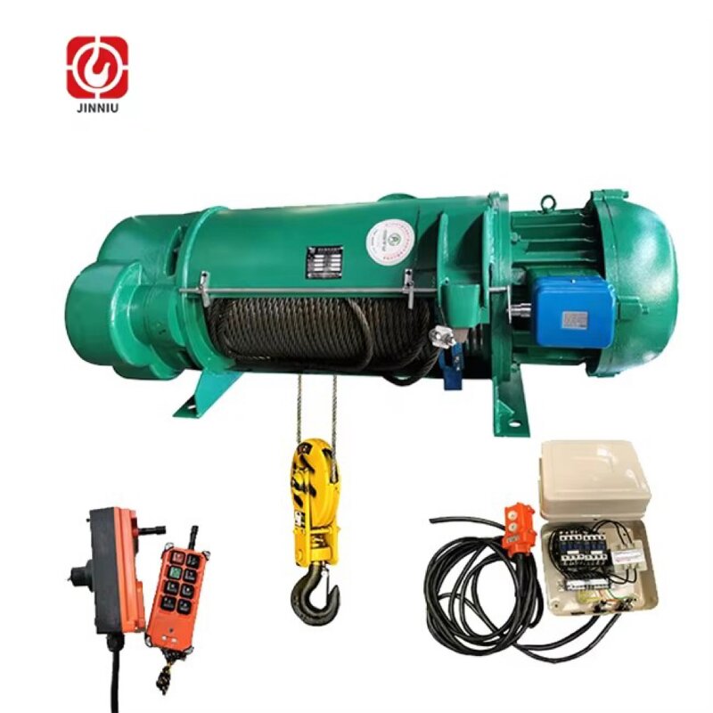 Wire Rope Hoist Manufacturer - Factory Supplied 10 Ton with High Strength Components Double Speed