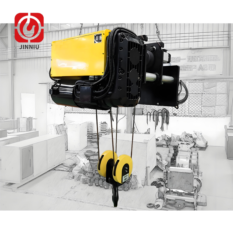 Electric Hoist Manufacturer - CE Certified 2 Ton HC Model with Manual Control Single Speed Low Noise