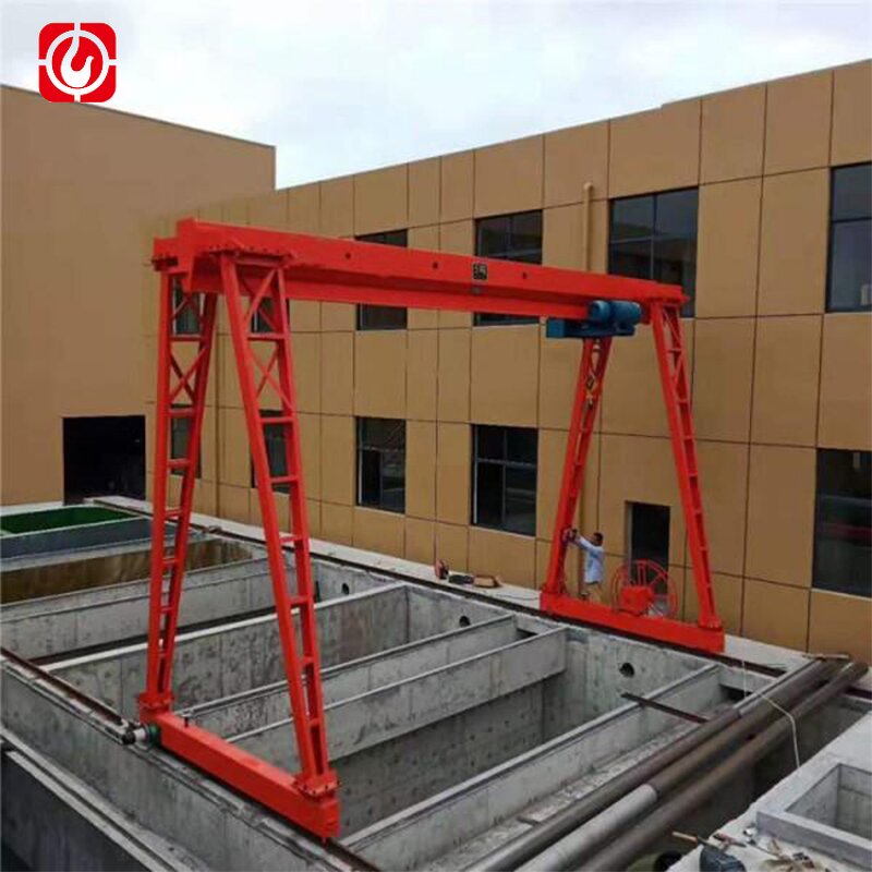 Gantry Crane Manufacturer - ISO CE Certified 5 Ton L Model with Wireless Remote Control Single Speed