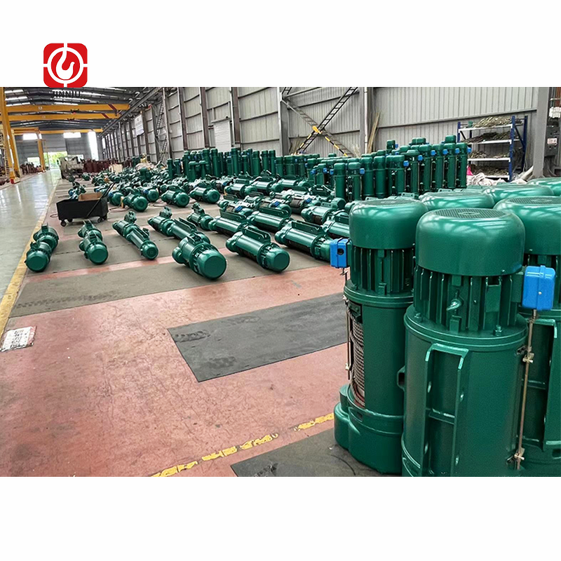 Wire Rope Hoist Manufacturer - Customizable 2 Ton CD1 Model with Trolley and Wireless Control