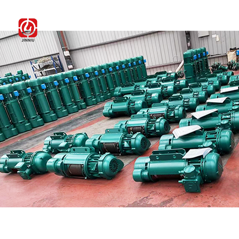 Wire Rope Hoist Manufacturer - Customizable 2 Ton CD1 Model with Trolley and Wireless Control