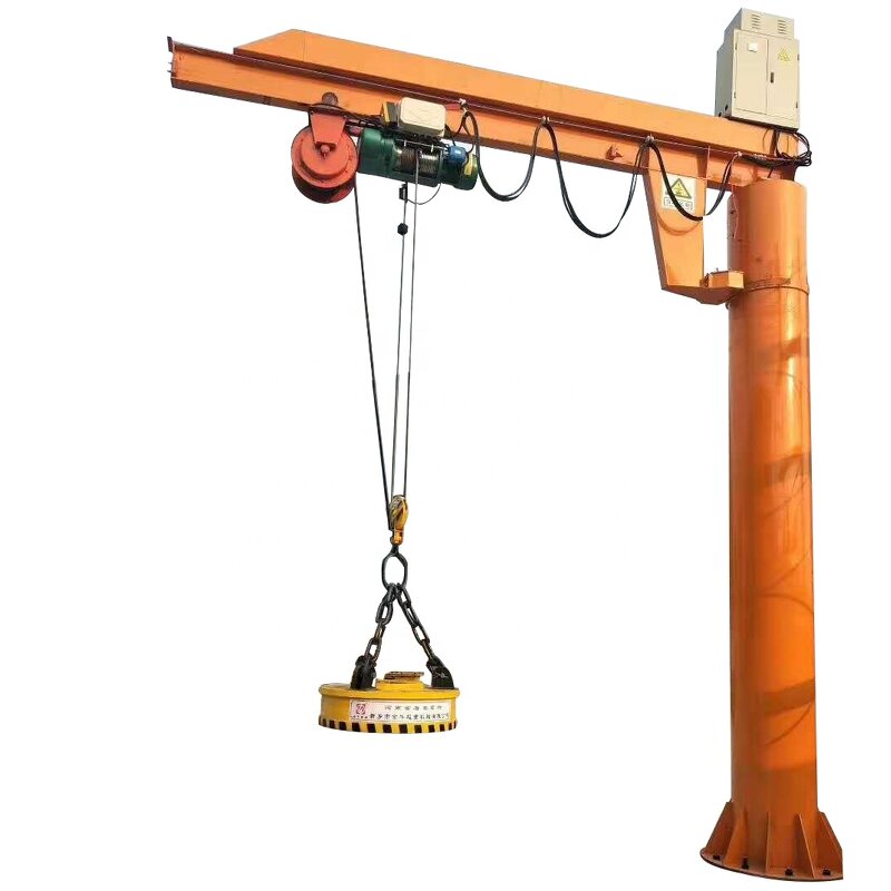 Jib Crane Manufacturer - CE Certified 1 Ton MD1 Model with Pendant Control Single Speed
