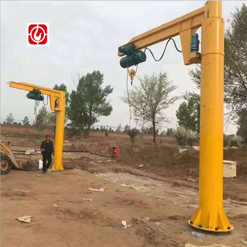 Jib Crane Manufacturer - CE Certified 2 Ton HC Model with Manual Control Single Speed Low Noise