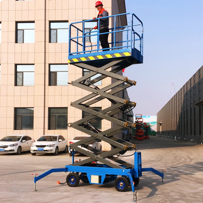 Scissor Lift Manufacturer - Top Selling 8m to 16m Lift Height Hydraulic Mobile Elevator