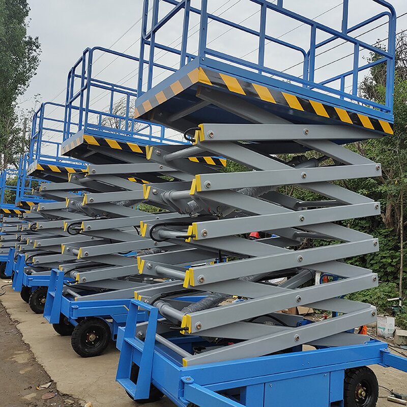 Scissor Lift Manufacturer - Top Selling 8m to 16m Lift Height Hydraulic Mobile Elevator