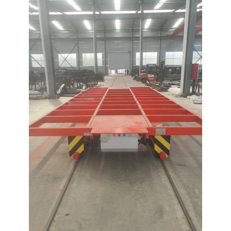 Electric Transport Cart Manufacturer - Industrial Use 2T to 20T Rail Transfer Flat Bed