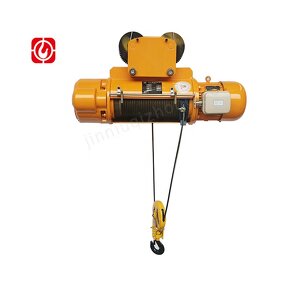 Wire Rope Hoist Manufacturer - Customizable 2 Ton CD1 Model with Trolley and Wireless Control