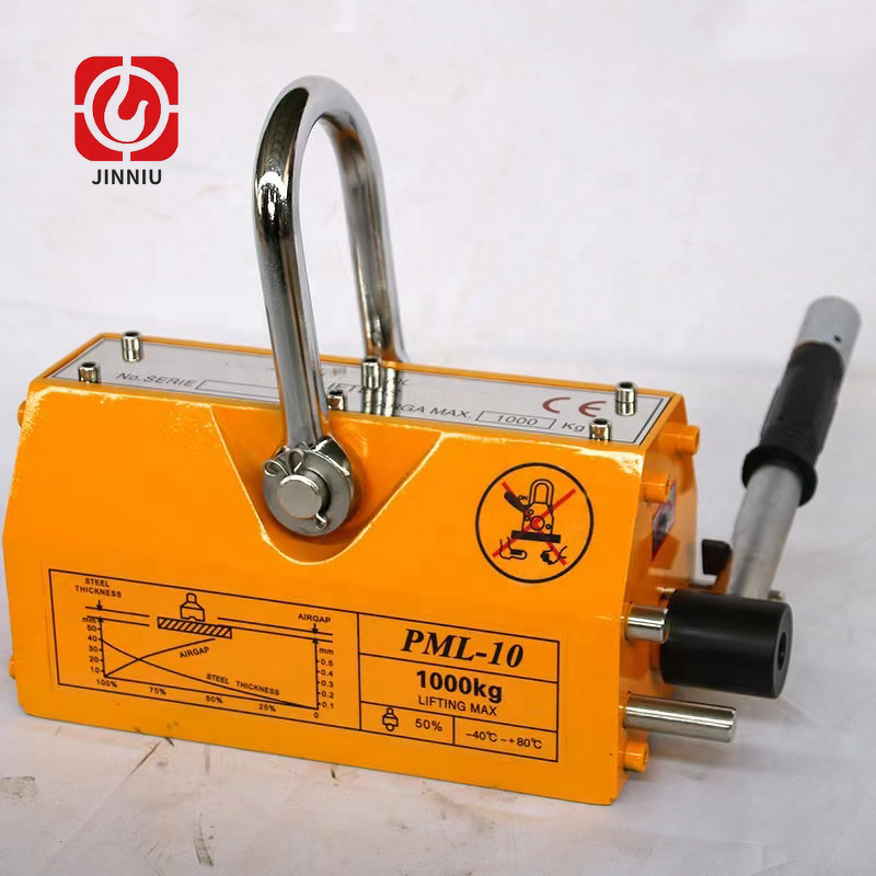 Magnetic Lifter Manufacturer - Factory Supply 300KG to 800KG Steel Sheet PML 1000Kg Powerful Permanent