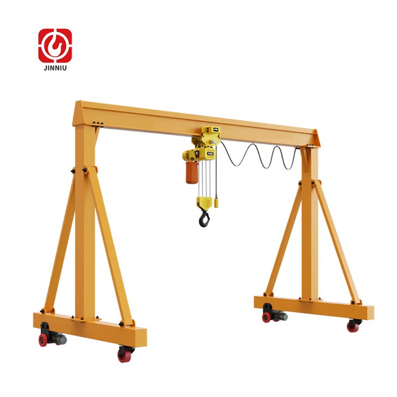 Gantry Crane Manufacturer - Mini Factory Supply Compact Structure Single Speed Foldable Small for Port