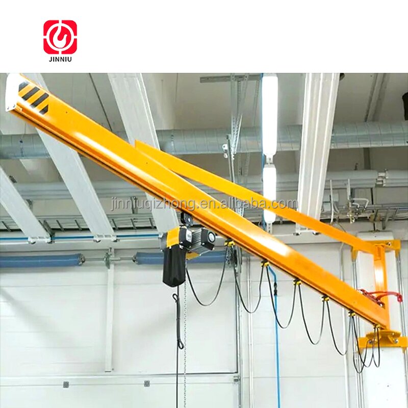 Jib Crane Manufacturer - Factory Price 250Kg 500Kg Wall Mounted Rotating Slewing