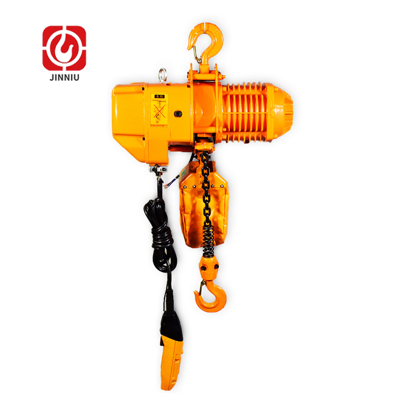 Chain Hoist Manufacturer - CE Certified 1 Ton MD1 Model with Pendant Control Single Speed