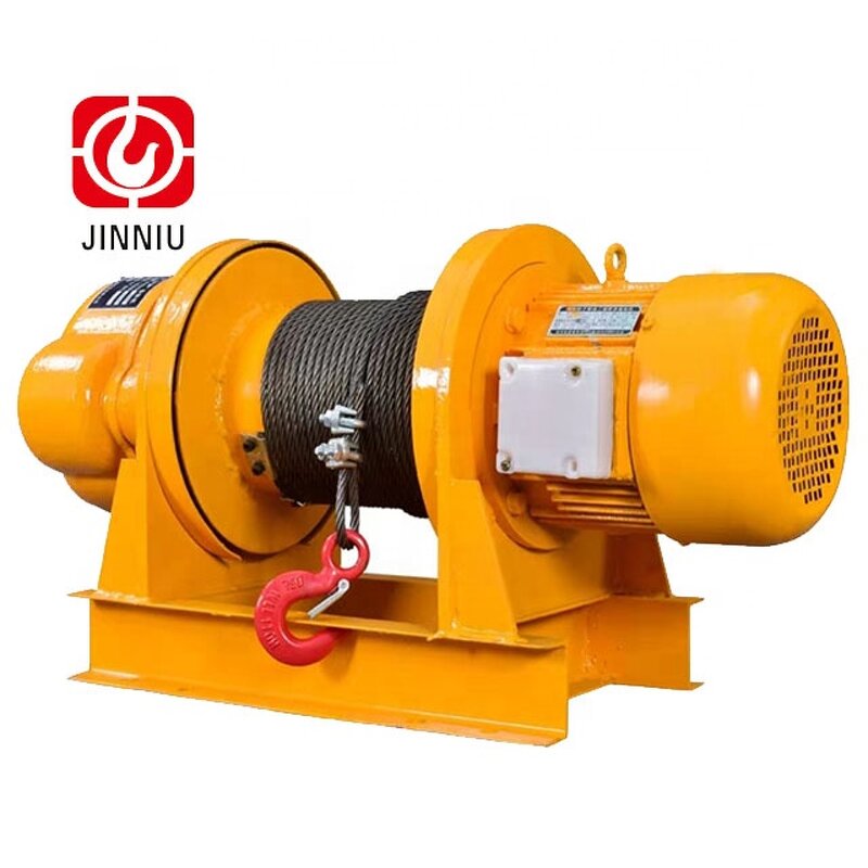 Electric Winch Manufacturer - JK-D Electric Wire Rope 1500kg Polipasto 1000kg for Construction Lift