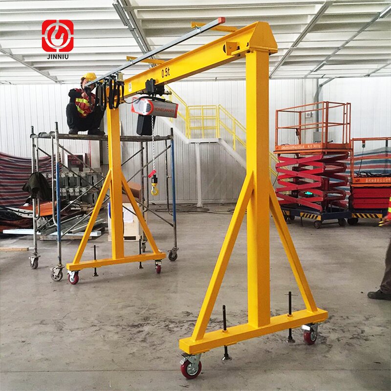Gantry Crane Manufacturer - High Standard High Strength 220V 380V 440V Adjustable Height for Steel Mill