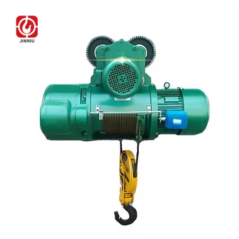 Wire Rope Hoist Manufacturer - ISO Compliant 5 Ton with Trolley and Dual Speed Control