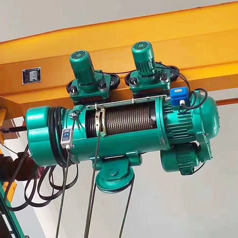 Wire Rope Hoist Manufacturer - ISO Compliant 5 Ton with Trolley and Dual Speed Control