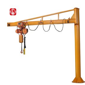 Jib Crane Manufacturer - CE ISO Certified 0.5 Ton with Wireless Remote Control Single/Dual Speed 220V