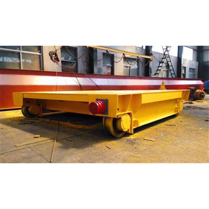 Electric Transport Cart Manufacturer - Industrial Use 2T to 20T Rail Transfer Flat Bed