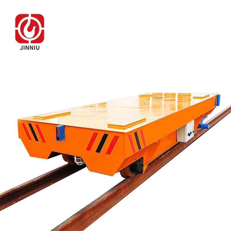 Electric Transport Trailer Manufacturer - Factory Use Automated Motorised on Cement Floor