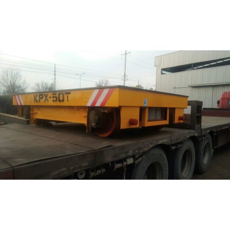 Electric Transport Cart Manufacturer - Industrial Use 2T to 20T Rail Transfer Flat Bed