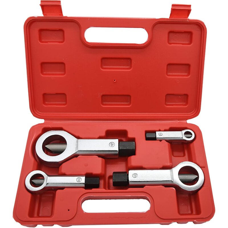 Nut Splitter Tool Set Manufacturer - Hot Sale 4pc Hand Damaged Removal Cutter 13 mm - 36 mm