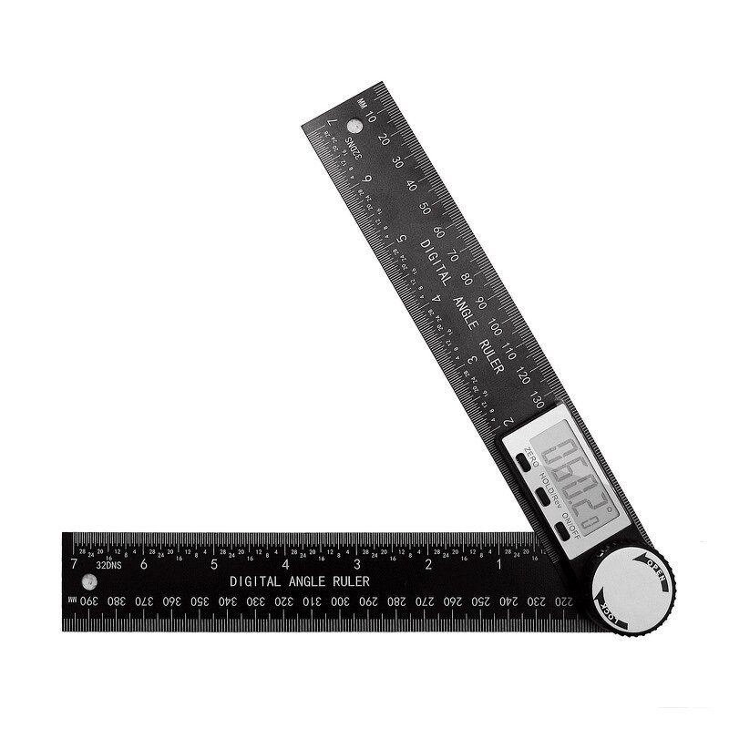Angle Gauge Ruler Manufacturer - Hot Sale DIY OEM/ODM ABS 215x35x25mm Digital Protractor