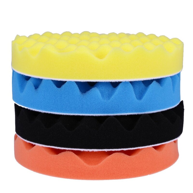 Polishing Pad Manufacturer - Hot Sale 7 Inch Car Soft Wave Foam for Buffing and Polishing