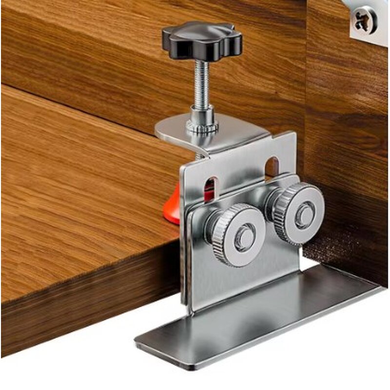 Cabinet Door Mounting Jig Manufacturer - Adjustable Household Hidden Door Support Installation Locator