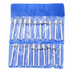 Diamond Grinding Heads Set Manufacturer - 20Pcs 3mm Shank Mini Drill Burrs for Rotary Tool