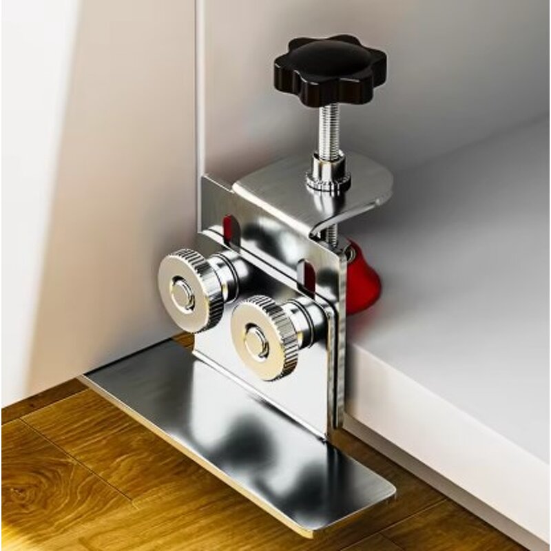 Cabinet Door Mounting Jig Manufacturer - Adjustable Household Hidden Door Support Installation Locator
