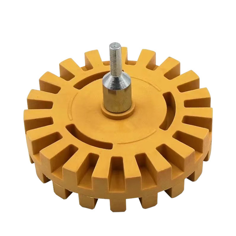 Rubber Eraser Wheel Manufacturer - Industrial Car Pneumatic Disk for Sticker Remover Paint Cleaner Polish