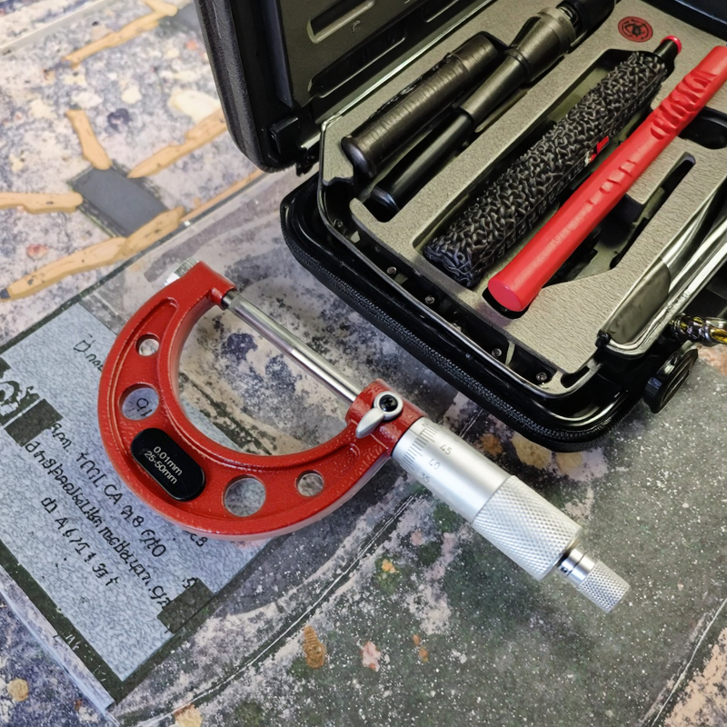 Outside Micrometer Set Manufacturer - Hot Sale Metric/Inch 0-100mm/0-4inch Carbide Tipped Screw Thread Caliper