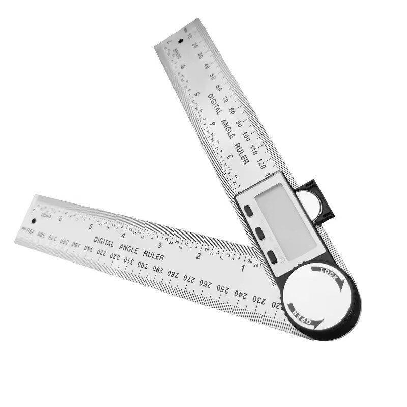 Angle Gauge Ruler Manufacturer - Hot Sale DIY OEM/ODM ABS 215x35x25mm Digital Protractor