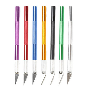 Carving Knives Manufacturer - Precision Craft Knife Aluminum Hobby Blade with Cutting Mat