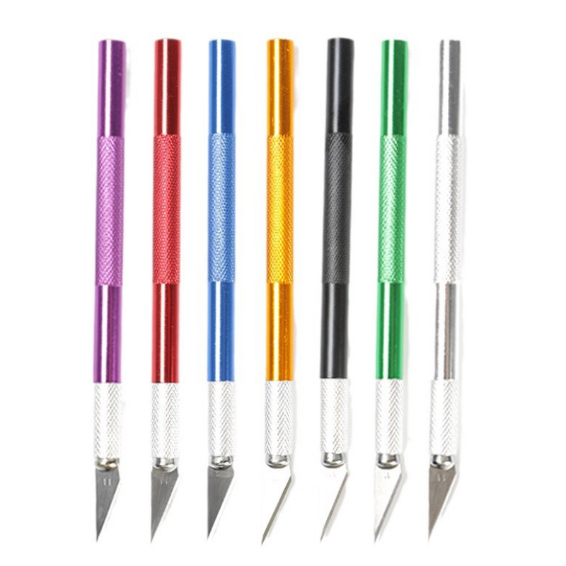 Carving Knives Manufacturer - Precision Craft Knife Aluminum Hobby Blade with Cutting Mat