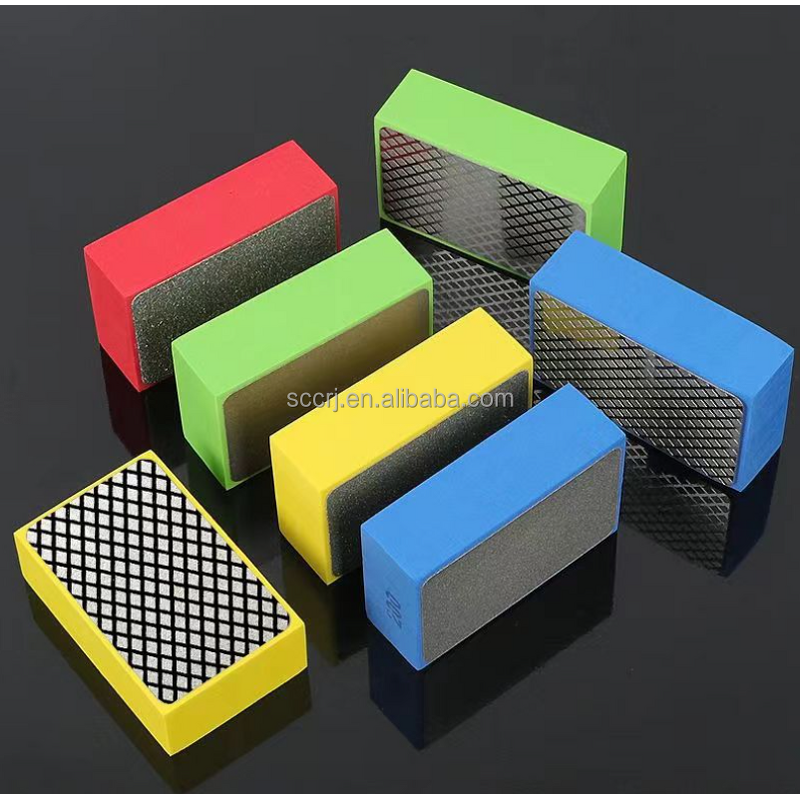Hand Polishing Pads Manufacturer - Electroplated Diamond Resin for Marble Ceramic Porcelain Edge Grinding