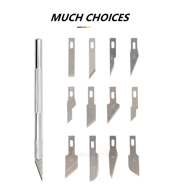 Carving Knives Manufacturer - Precision Craft Knife Aluminum Hobby Blade with Cutting Mat