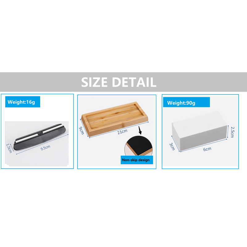 Sharpener Rod Manufacturer - Industrial 150*12*12mm Green Silicon Whetstone Strip Portable