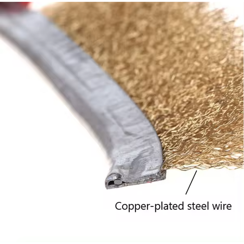 Wheel Brushes Manufacturer - Plastic Handle Stainless Steel Copper for Polish Cleaning Iron Nylon/PP