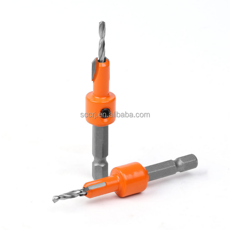 Countersink Drill Bit Set Manufacturer - Tungsten Carbide with Quick Change Screw Chamfer Ladder Router