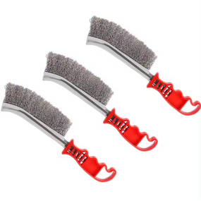 Wheel Brushes Manufacturer - Plastic Handle Stainless Steel Copper for Polish Cleaning Iron Nylon/PP