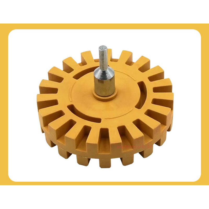 Rubber Eraser Wheel Manufacturer - Industrial Car Pneumatic Disk for Sticker Remover Paint Cleaner Polish