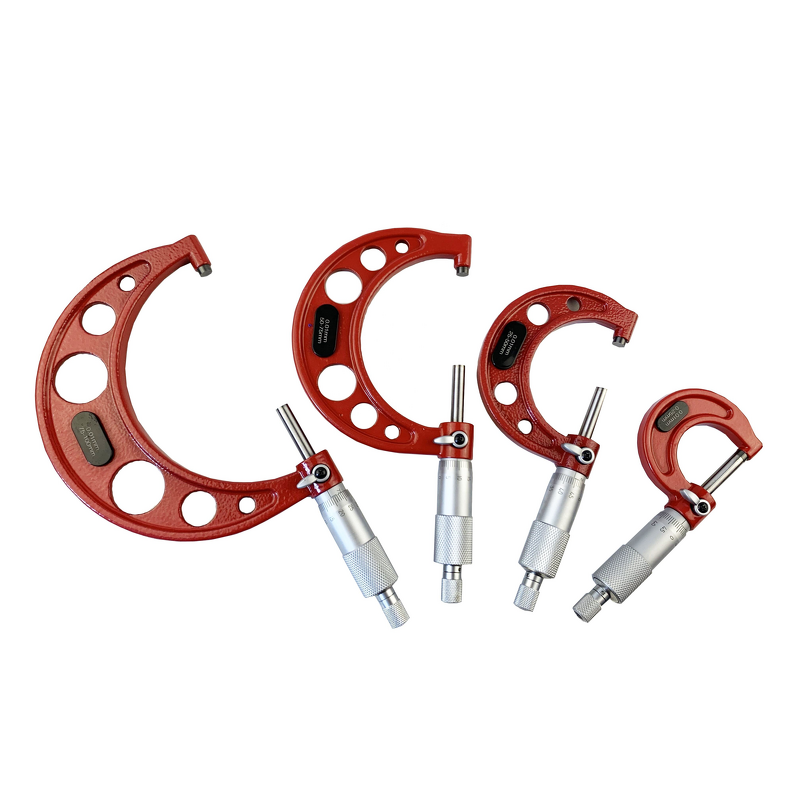 Micrometer Set Manufacturer - Hot Sale Industrial DIY OEM Customizable Metric/Inch 0-100mm/0-4inch Carbide Tipped