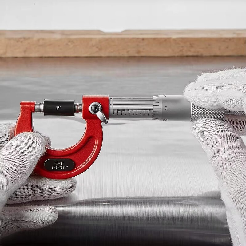 Outside Micrometer Set Manufacturer - Hot Sale Metric/Inch 0-100mm/0-4inch Carbide Tipped Screw Thread Caliper