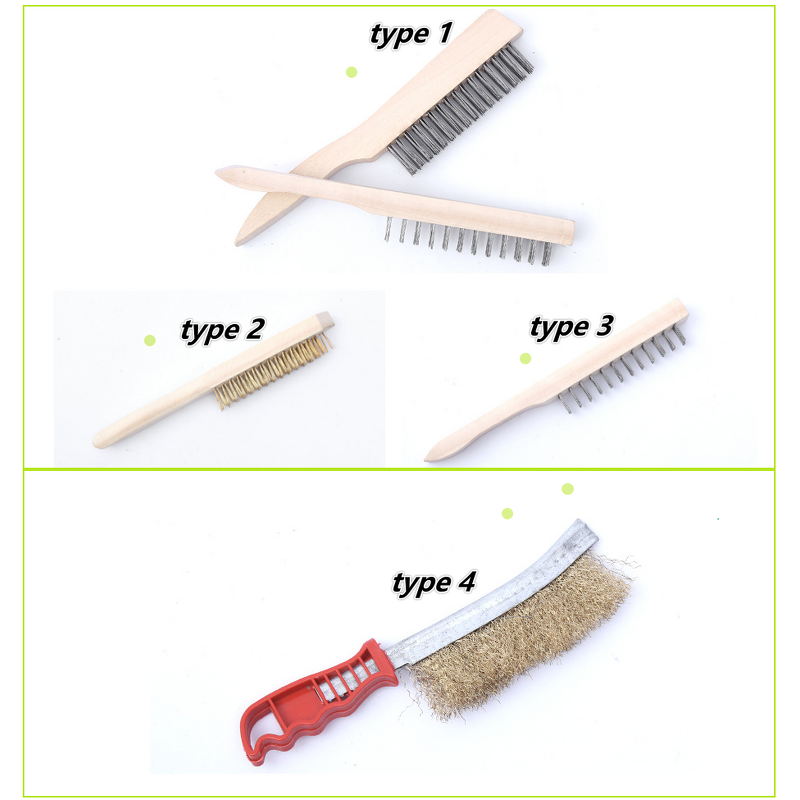 Wire Brush Manufacturer - Wood Handle Stainless Steel for Polishing and Rust Removal