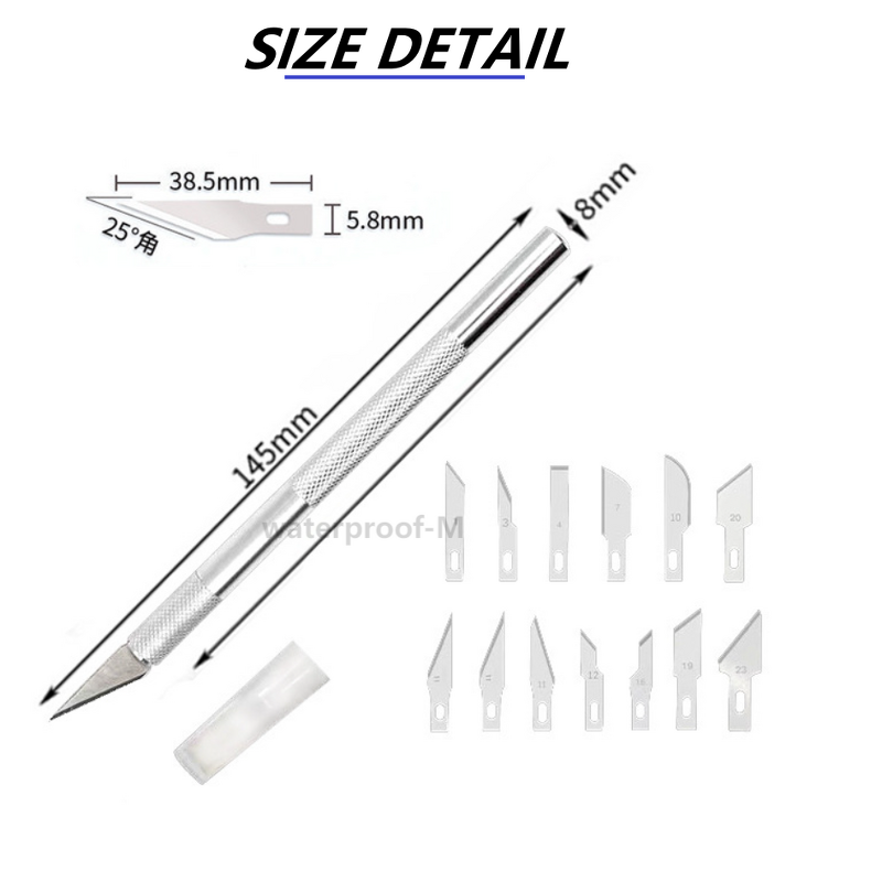 Carving Knives Manufacturer - Precision Craft Knife Aluminum Hobby Blade with Cutting Mat