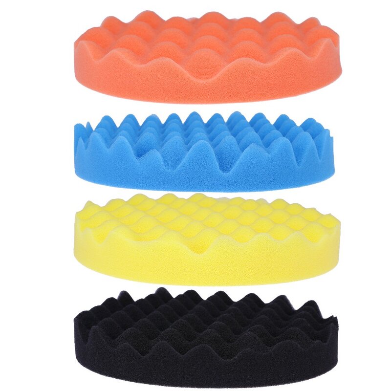 Polishing Pad Manufacturer - Hot Sale 7 Inch Car Soft Wave Foam for Buffing and Polishing