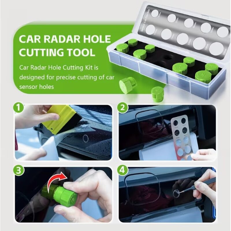 Car Film Cutter Manufacturer - Professional Radar Hole Circular Precision Tool for Vehicle Wrap Installation